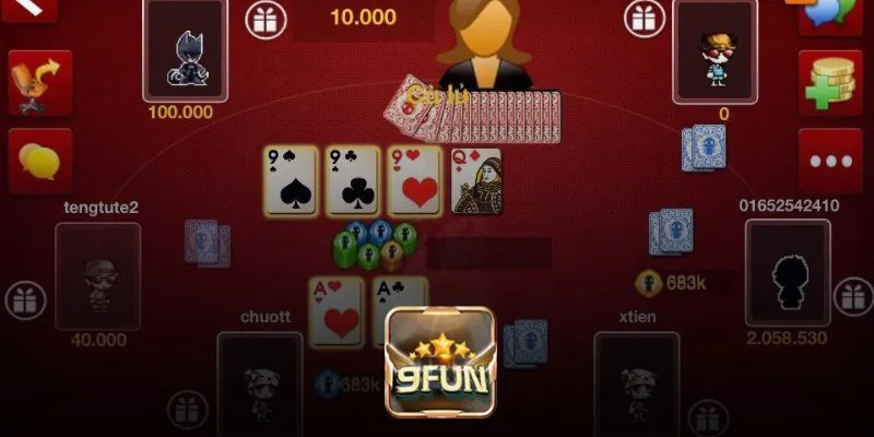 Khám phá tiến lên miền Nam tại cổng game 9Fun