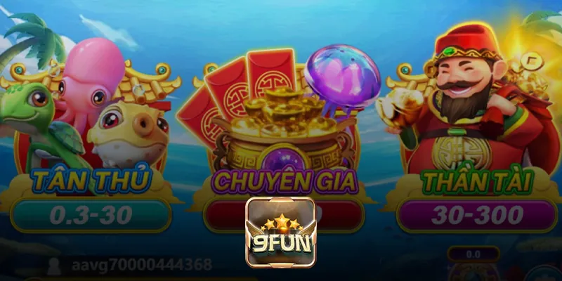 Ưu đãi cho người chơi đăng ký lần đầu tiên tại 9Fun